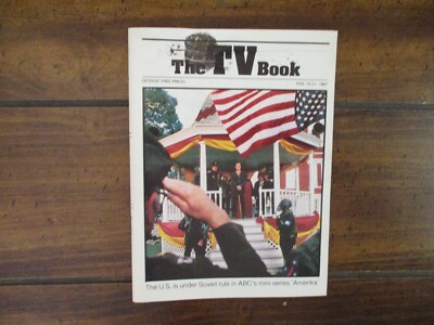 Feb 15, 1987 Detroit Free Press TV Book TV Magazine(AMERIKA/KRIS  KRISTOFFERSON)