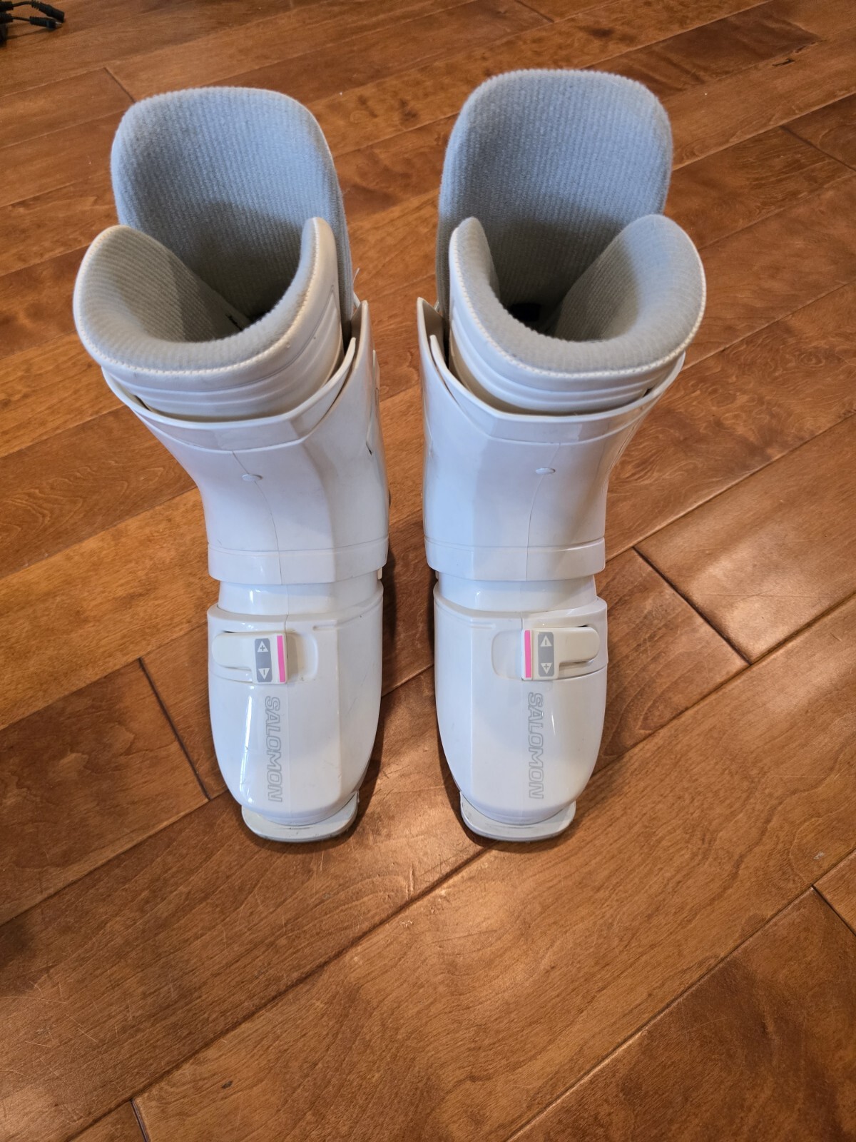 Scarponi da sci Salomon HTC SX 62 rosa grigio bianco donna taglia 310 315 