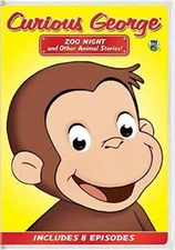 Curious George: Zoo Night and Other Animal Stories! - DVD - VERY GOOD
