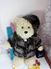 Brand New with Gift Tag Free-Standing Bear Plush Big 16X12" HANDCRAFTED