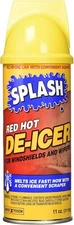 SPLASH Red Hot De-Icer For Windshields and Wipers , Aerosol Can, 11 oz.