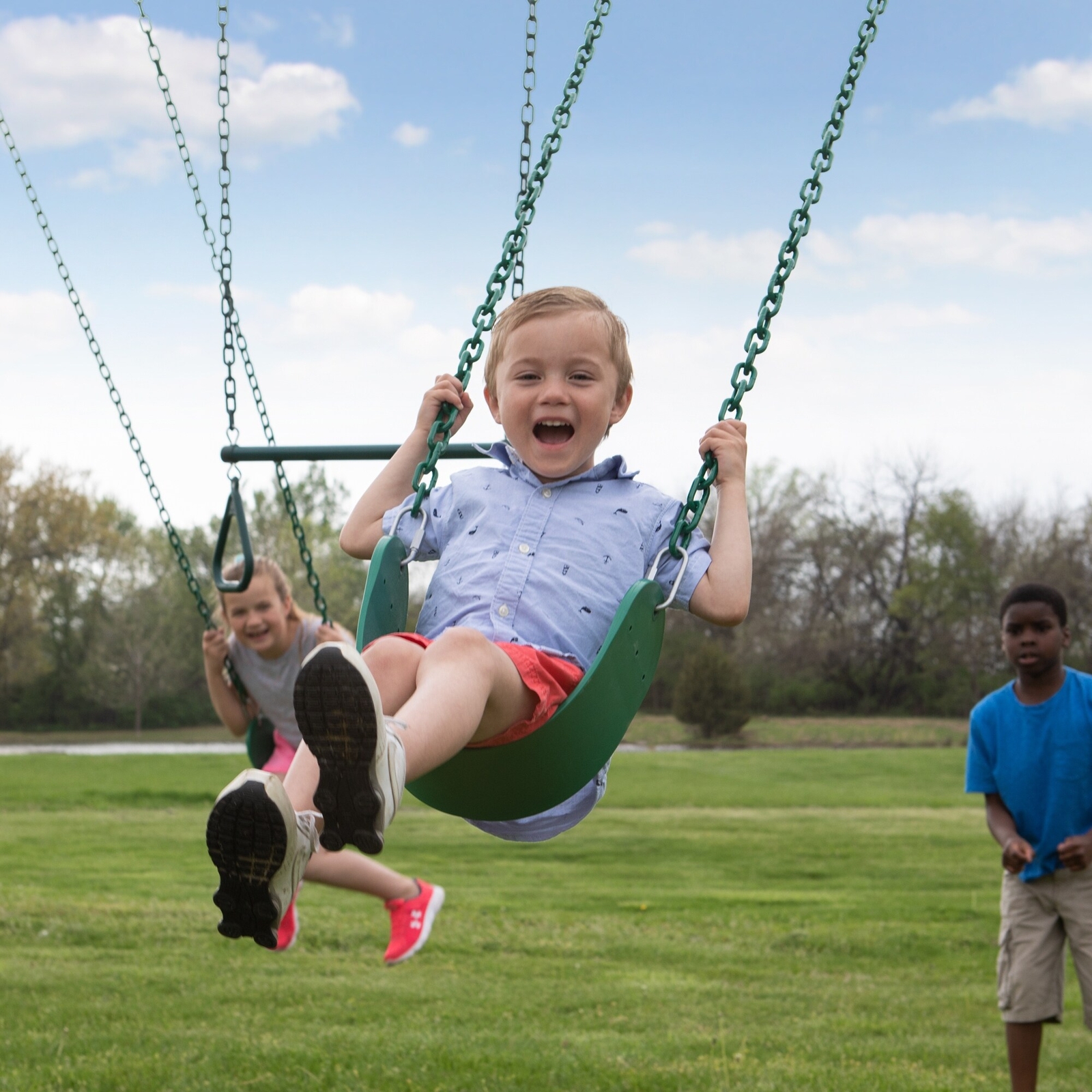 Backyard Discovery Big Brutus Heavy Duty A-Frame Swing Set
