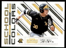 2018 Panini Contenders Draft Picks School Colors Greyson Jenista Wichita State