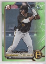 2022 Bowman Prospects Neon Green Border 353/399 Matt Fraizer #BP-91 x5u