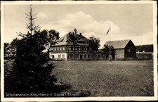 Ak Sayda im Erzgebirge, Blick auf das Schullandheim Kreuztanne,... - 3996770