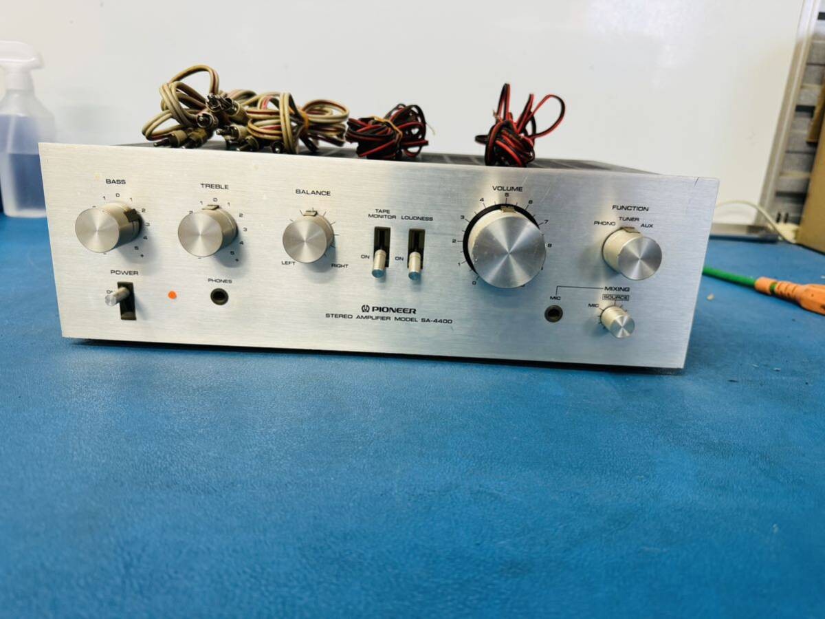 【動作品】Pioneer・SA-4400／プリメインアンプ Rare Vintage Pioneer SA-4400 Stereo Pre-Main Amplifier