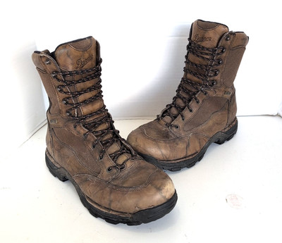 Danner Boots Mens 12 D Pronghorn 8'' 600 G GTX Waterproof Brown Leather Hiking