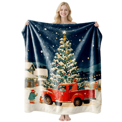 Weihnachten Decke.80 Unterzeichnete Sessldecke Sofadecke Tagesdecke Geschenk
