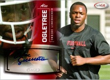 Alec Ogletree 2013 SAGE Autograph/Signed/Auto #38 Georgia Bulldogs Card