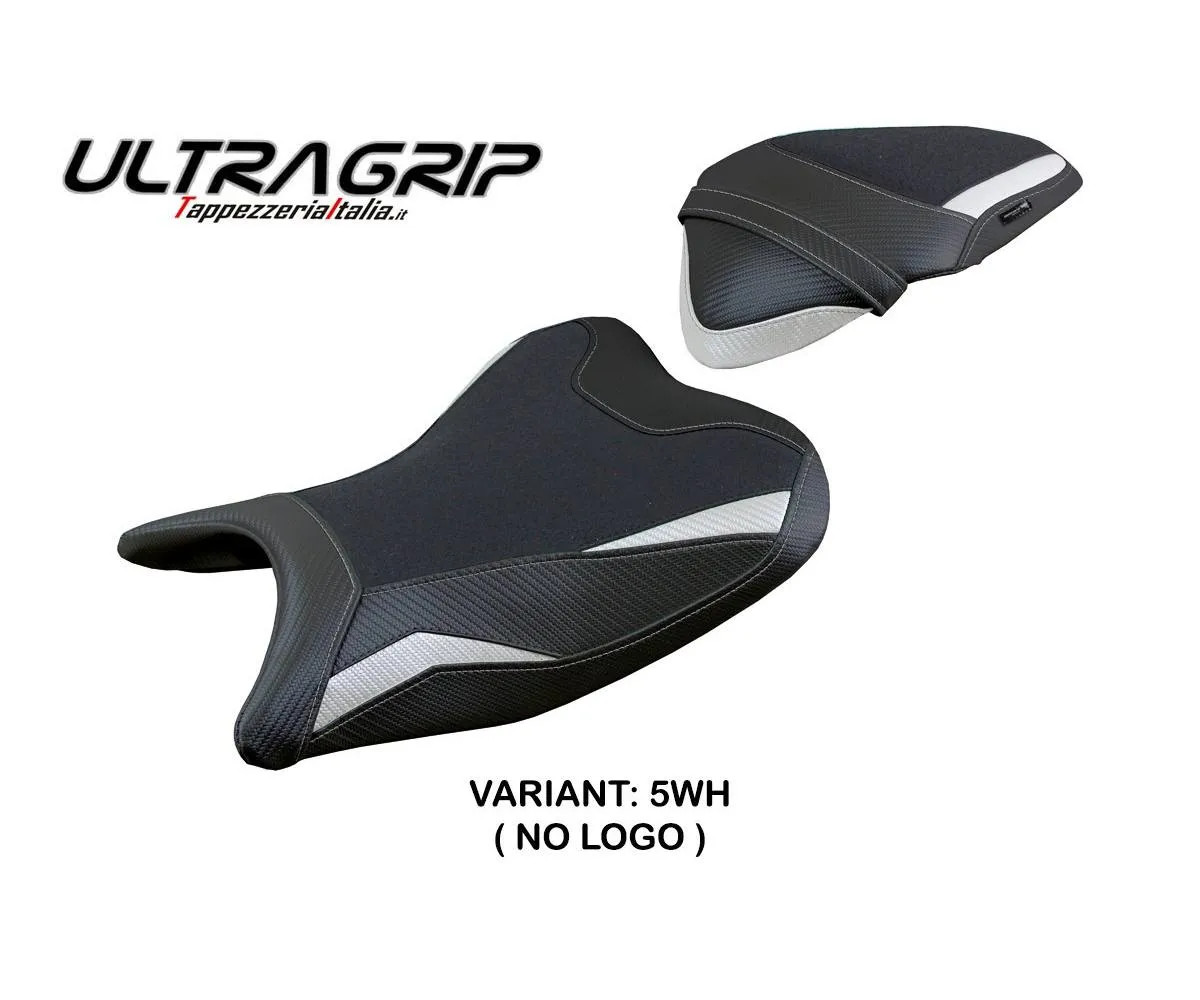 Seat cover Rainha Ultragrip White WH Tpz compatible KAWASAKI NINJA 250 2018 2019