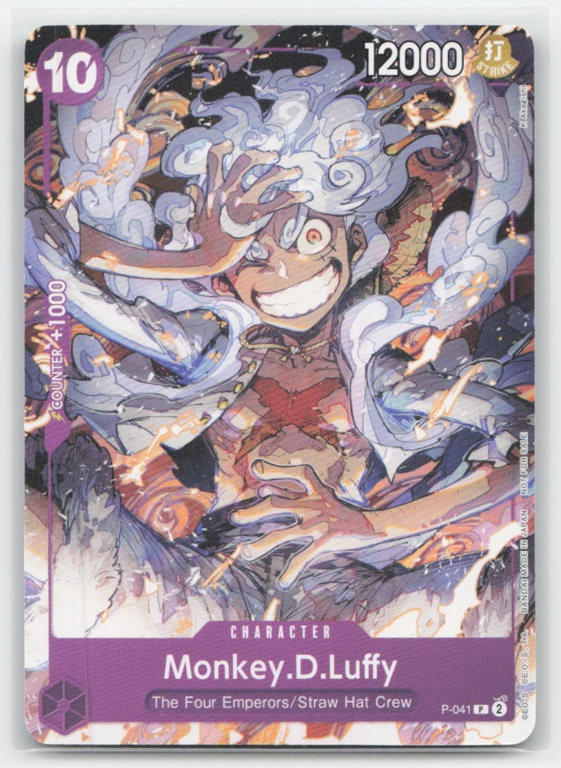 Monkey.D.Luffy P-041 Starter Deck 18: Purple Monkey.D.Luffy for