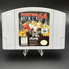 Fighting Force 64 (Nintendo 64, 1999) Authentic- Cleaned & Tested