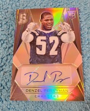 2015 Spectra Rookie Autograph Denzel Perryman Chargers Signature 158/199 #214