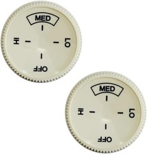 2PCS Baseboard Heater Thermostat Temperature Control Dial Knob Replacement Base