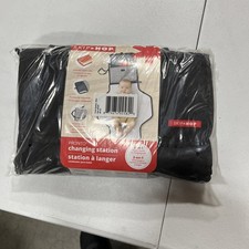 Skip Hop Baby Pronto Signature Changing Station Black Nylon w/ Case New NWOT