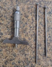 🗽GOODELL PRATT 0-3" DEPTH MICROMETER