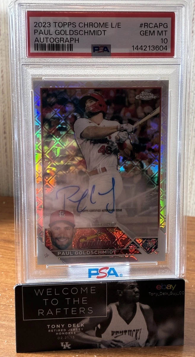 Topps 「Paul goldschmidt」直筆サイン（AUTO）カード/ポール