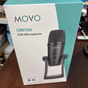 Movo UM700 USB Microphone Perfect for Streaming/Podcasting