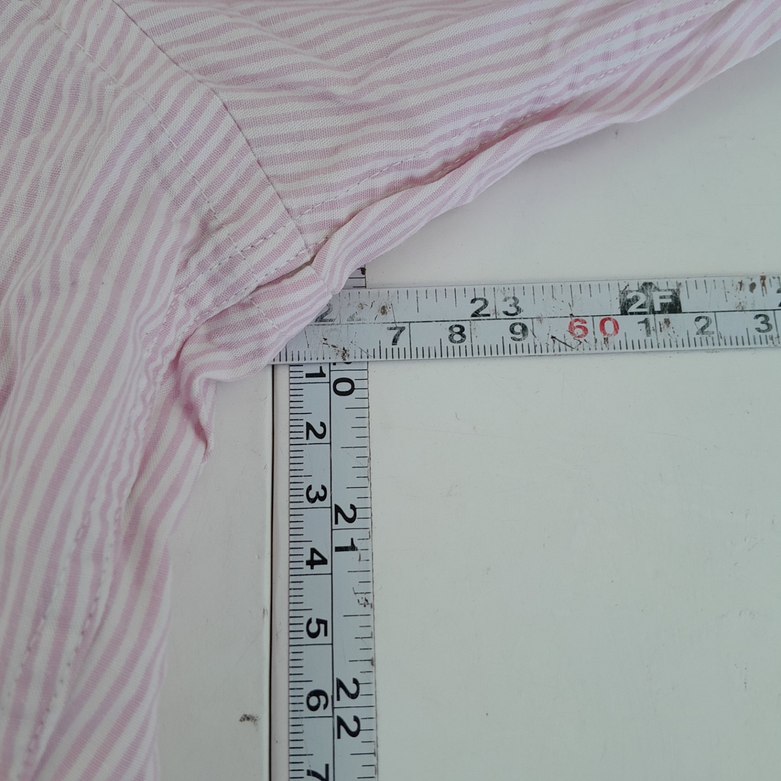 FILA Camicia Bernard Weatherill Savile Row 16 5 rosa uomo manica lunga cotone righe