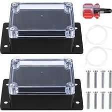 Anschlussdose Verteilerdose Elektronik Projektbox Gehäuse Universal 2 Stück