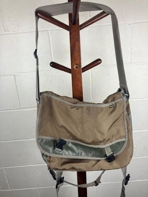 Aigle Messenger Bag Brown/Green 