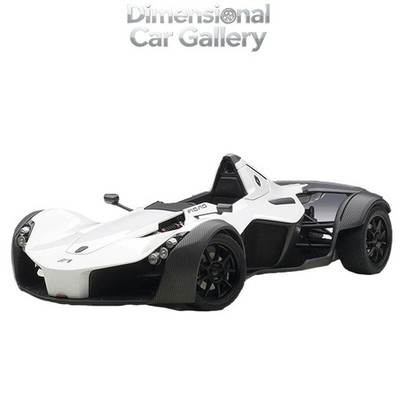 Autoart 1:18 BAC Mono Racing Diecast Model Car Black/White/Red/Green/Blue