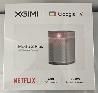 New/Sealed ~~ XGIMI / Google TV - MoGo 2 Plus 1080P Portable Projector 