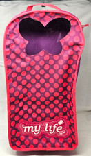 My Life As 18" Doll Carrier Rolling Luggage Carry Case - Fits American Girl