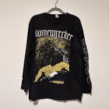 Homewrecker Hardcore Metal Band Long Sleeve Shirt Size Large