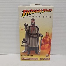 INDIANA JONES Hasbro Adventure Series GRAIL KNIGHT Figure Last Crusade Brand New