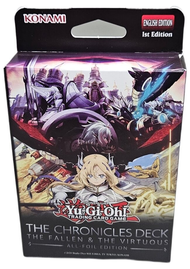 Yu-Gi-Oh! The Chronicles Deck: The Fallen & The Virtuous All Foil Edition Deck