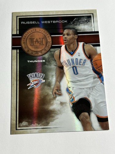 2010-11 Panini Absolute Heroes Russell Westbrook /100 Spectrum