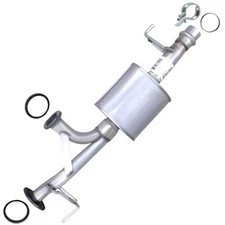 Stainless Steel Exhaust Resonator fits: 2004-06 Tundra 4.7L Regular/Extended Cab