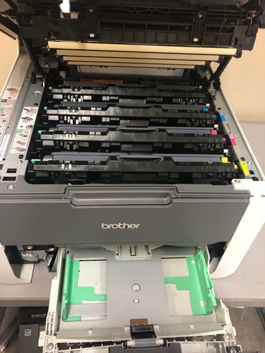 BROTHER HL-3140CW 3140 Wireless Color Laser Network Printer / Toners 2k pages! - 第 2/3 張圖片