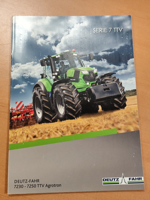 Deutz Fahr 7230-7250 TTV Agrotron Tractor Brochure Tractor Brochure 49