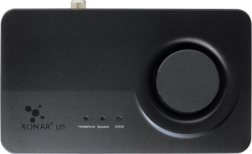 Asus Xonar U5 Externe 5.1 Soundkarte (Kopfhörerverstärker, 192kHz/24-bit) schwar - Bild 8 von 10