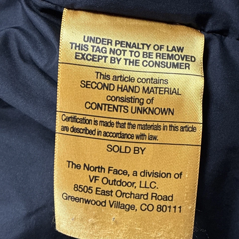 THE NORTH FACE Boys Garcons Parka Fleece Lined Size M/10 Toasted Brown - Image 4 of 4