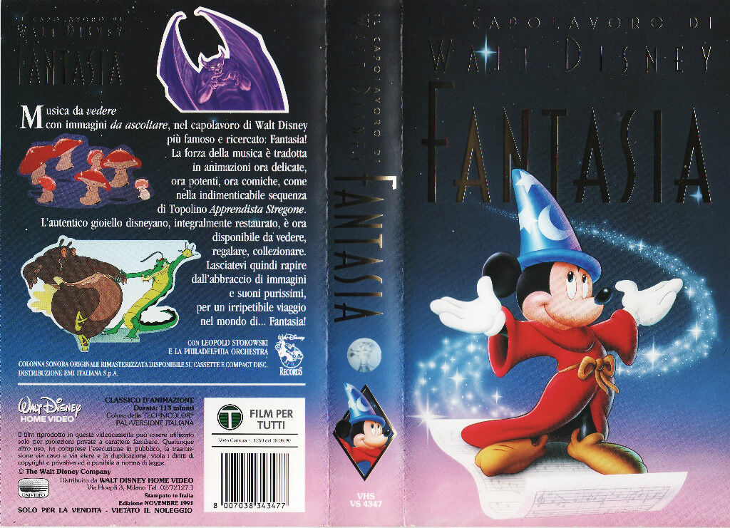 Fantasia VHS