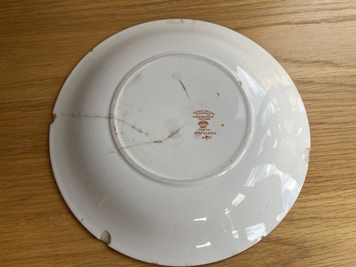 Antique Crown Devon Fieldings salad Water Drainer, Perth Pattern, Base Damage - Picture 10 of 14