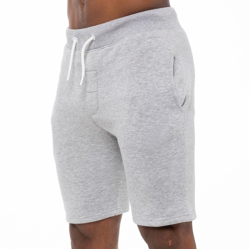 Herren Fleece Shorts Lauf Jogginghose Gym Gummibund halbe Hose - Bild 10 von 23