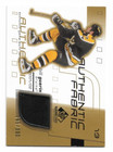 2001-02 SP Game Used Authentic Fabric Gold /300 #AF-BG Bill Guerin Boston Bruins