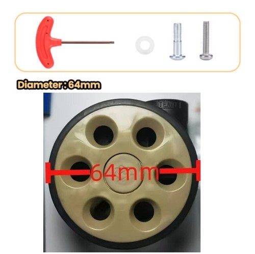 Wheels for RIMOWA Luggage 50mm/64mm Wheel Replacement Parts - Picture 43 of 49