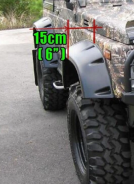 Parafanghi 10cm / 12,5cm / 15cm Suzuki Samurai Santana Sierra-Fender Flares - Imagen 4 de 4