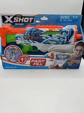 X-Shot Kids Water Gun Fast-Fill Hyperload Water Gun Squirt Blaster Skins New