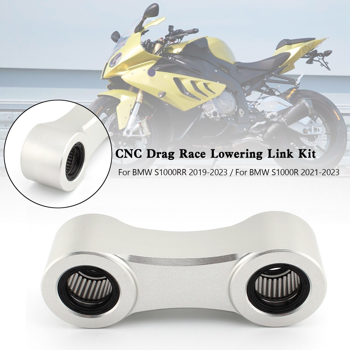 CNC Aluminum Drag Race Lowering Link Kit For BMW S1000RR S1000R