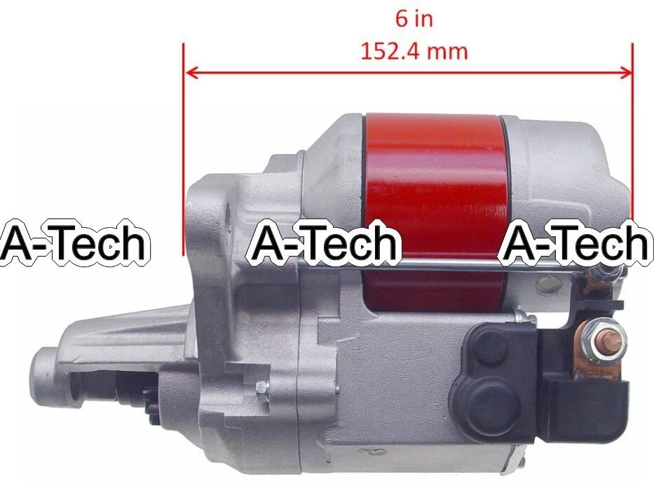 ARRANCADOR para CHRYSLER MINI MOPAR DODGE PLYMOUTH 318 360 400 440 ALTO PAR "ROJO" Foto 2 de 3