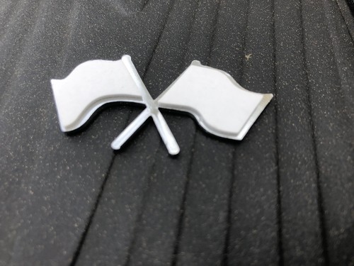 Jaguar Cross Flag Badge Quality Enamel Self Adhesive Badge bd4-c4 - 第 2/2 張圖片