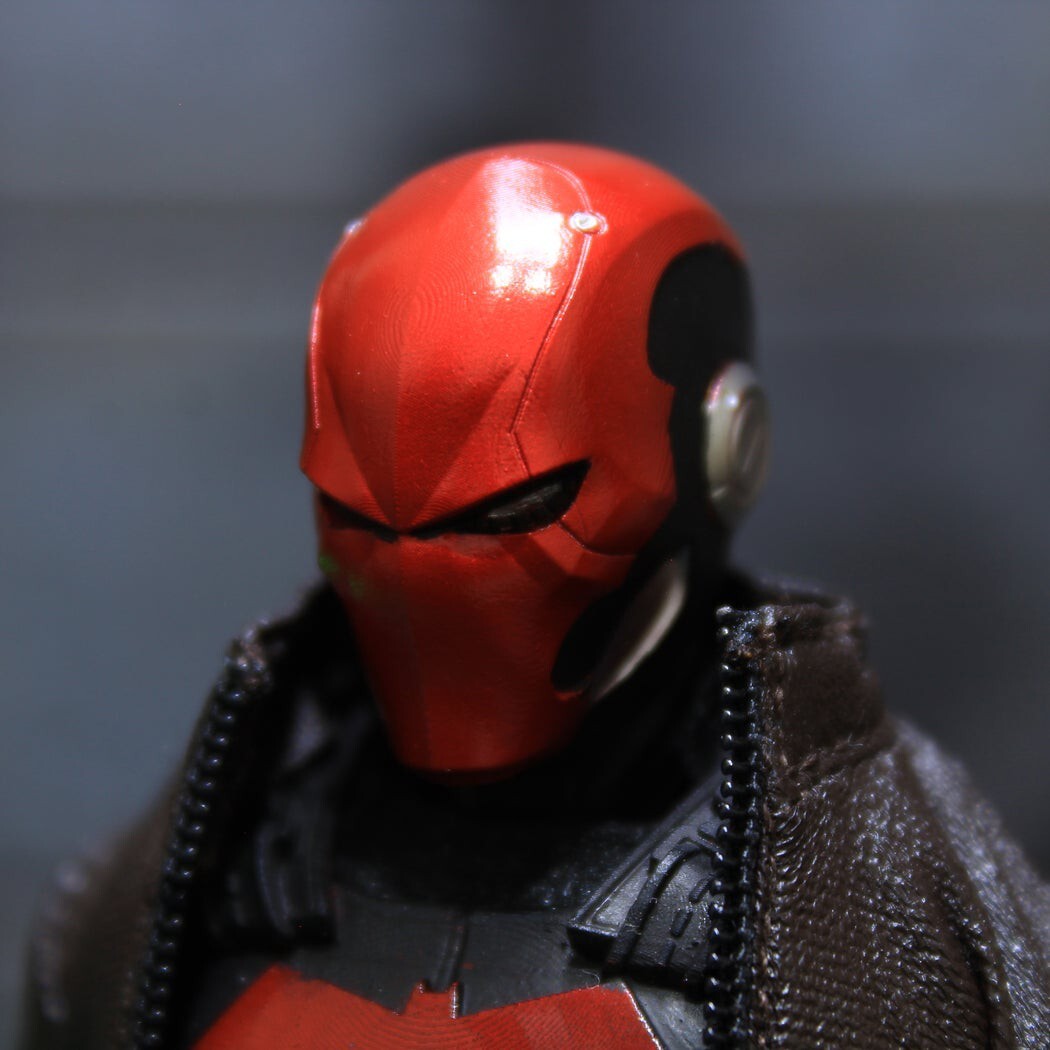 1/12 Custom DC Multiverse Red Hood Ronin #2 Jason Todd Head