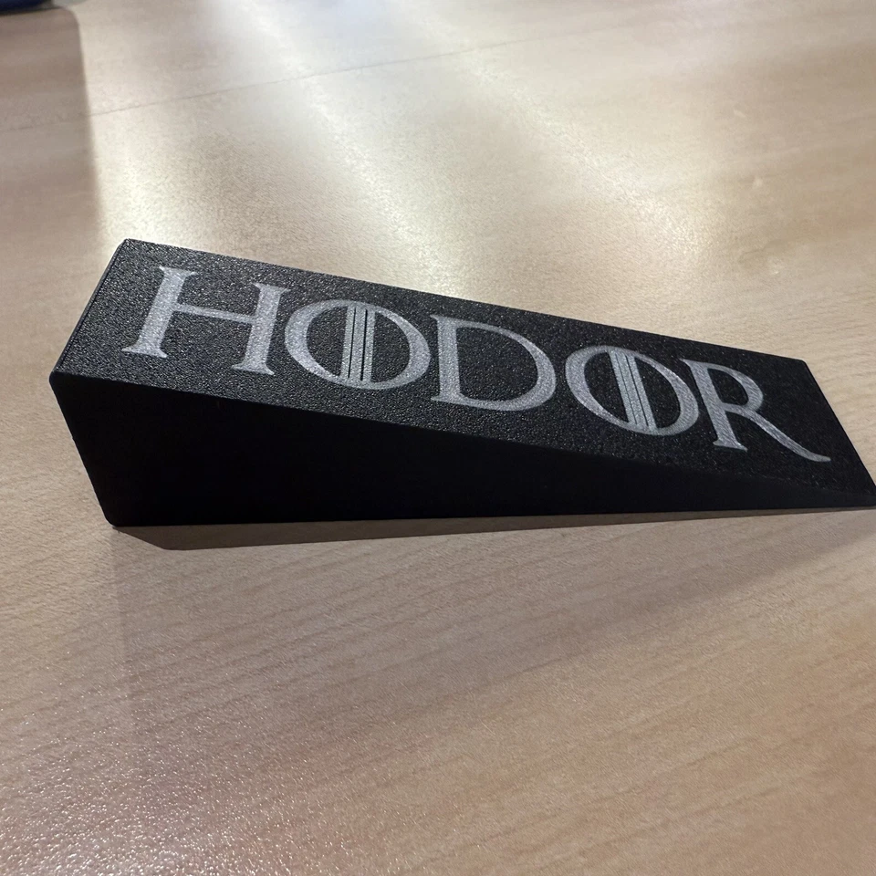 HODOR tope de puerta, tope de puerta impreso en 3D, Hodor, tope de puerta GOT, cuña de puerta, cuña Foto 2 de 3