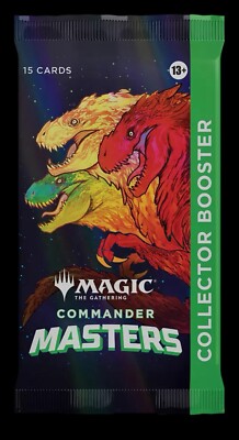 Commander Masters Collector Booster - englisch MtG Magic the Gathering